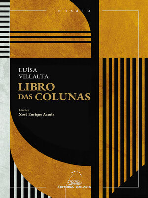 cover image of Libro das colunas